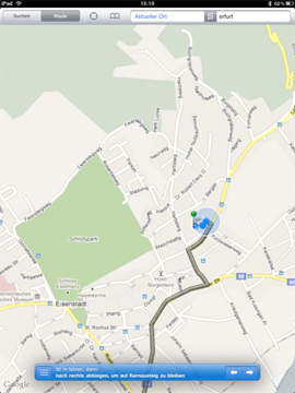 GNS 5870 MFI - Einsatz mit Navigationsanwendungen - 2