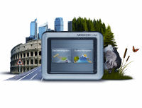 MEDION zeigt auf der IFA 2010 ein Hybrid-Navigationssystem das auch abseits der Straße ans Ziel führt..