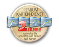 Für seine neuen Navigationsgeräte bietet Falk jetzt einen Update-Service für Karten an...