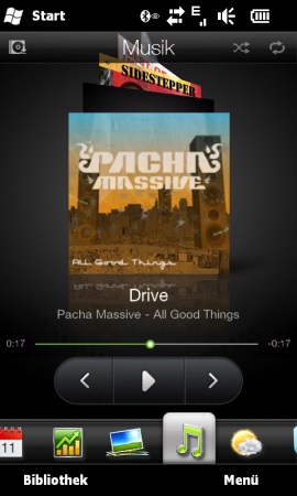 HTC HD2 (Leo): Ein Raubtier setzt Maßstäbe - Audio- und Videoplayer - 1