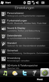 HTC HD2 (Leo): Ein Raubtier setzt Maßstäbe - Performance und Bedienung (8314) - 6
