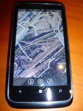 HTC 7 Trophy: Eine Trophäe für Gamer - Bing Maps ?Navigation?: - 2