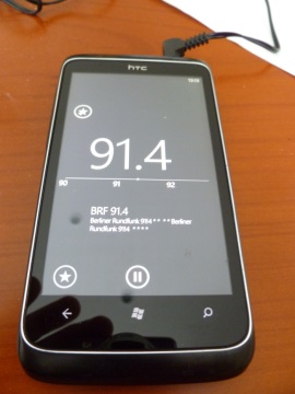 HTC 7 Trophy: Eine Trophäe für Gamer - FM-RDS Radio - 2