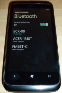 HTC 7 Trophy: Eine Trophäe für Gamer - Konnektivität (8458) - 1