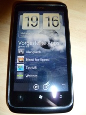 HTC 7 Trophy: Eine Trophäe für Gamer - Software - 6