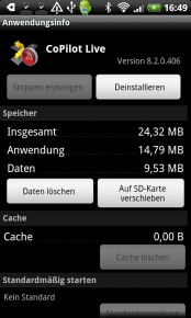 HTC Desire HD (Ace): Objekt der Begierde - ALK CoPilot Live 8 - 1