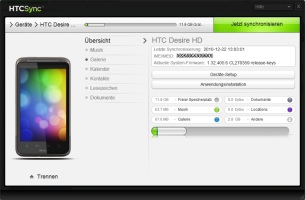 HTC Desire HD (Ace): Objekt der Begierde - 
Synchronisierung - 1
