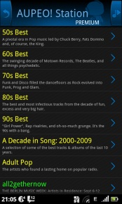 Acer Stream: Wolf im Schafspelz -<br />
Media-Player, Dolby Mobile und weitere Multimediasoftware - 3