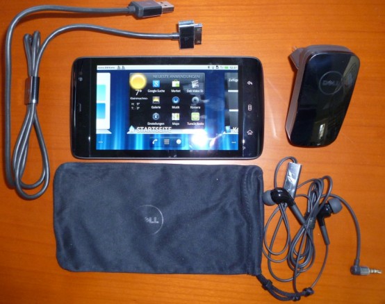 Dell Streak: Mini-Tablet-PC oder Monster-Smartphone? - Ausstattung   Zubehör - 1