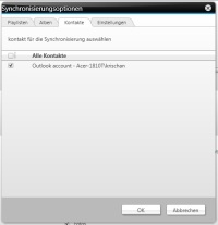 Dell Streak: Mini-Tablet-PC oder Monster-Smartphone? - Synchronisierung - 1