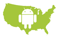 Auf dem US-Markt hat Googles Android Betriebssystem für Smartphone jetzt RIMs Blackberry Plattform eingeholt und wächst unaufhaltsam weiter...