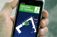 Nokia arbeitet an einer Software die den richtigen Weg auch innerhalb von Gebäuden zeigen kann...