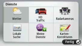 TomTom GO LIVE 1000 - POIs, LBS-Dienste - 1