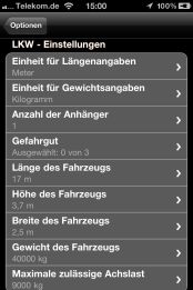 NAVIGON Truck und Camper Navigation fürs iPhone - Beschreibung: - 3