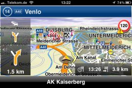 NAVIGON Truck und Camper Navigation fürs iPhone - Routing: - 1