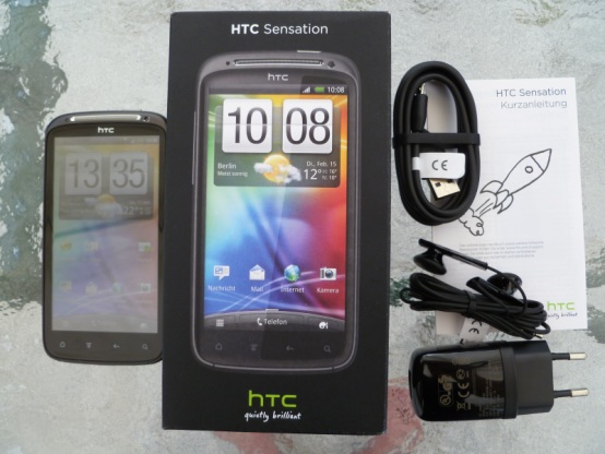 HTC Sensation - Smartphone mit Gefühl - Ausstattung   Zubehör - 1