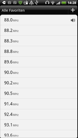 HTC Sensation - Smartphone mit Gefühl - 
FM-Radio - 2