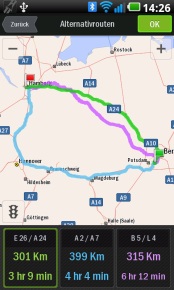 LG P990 Optimus Speed  der Preis-/Leistungs-Champion - ALK CoPilot Live Android 9 - 3