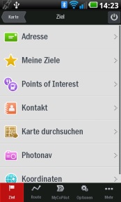 LG P990 Optimus Speed  der Preis-/Leistungs-Champion - ALK CoPilot Live Android 9 - 5