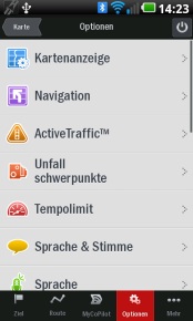 LG P990 Optimus Speed  der Preis-/Leistungs-Champion - ALK CoPilot Live Android 9 - 6