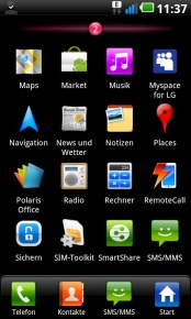 LG P990 Optimus Speed  der Preis-/Leistungs-Champion - Bedienung II - 4