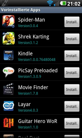 LG P990 Optimus Speed  der Preis-/Leistungs-Champion - Software II - 1
