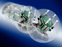 Neue Sensoren des Fraunhofer ISIT innerhalb der Mikroelektronik sollen Lagebestimmung von Gegenständen präzisieren...