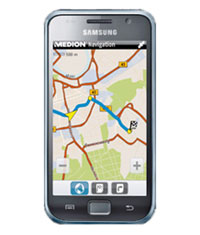 Android-Smartphone mit GoPal Navigationssoftware ab 1. September bei Aldi Nord im Angebot...
