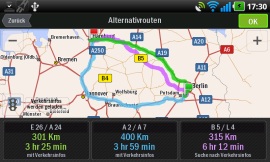 LG P920 Optimus 3D - das Raumwunder - 
ALK CoPilot Live Android 9 - 3