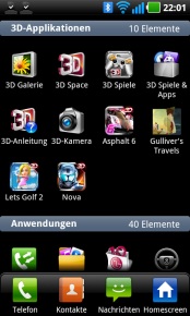LG P920 Optimus 3D - das Raumwunder - Bedienung II - 2