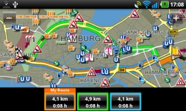 LG P920 Optimus 3D - das Raumwunder - NAVIGON MobileNavigator 3.6 - 3