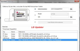 LG P920 Optimus 3D - das Raumwunder - 
Synchronisierung - 1