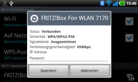 LG P920 Optimus 3D - das Raumwunder - 
WiFi/WLAN - 2