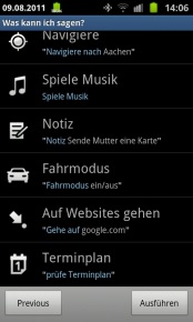 Samsung Galaxy SII  galaktisches Erlebnis - Bedienung II - 4