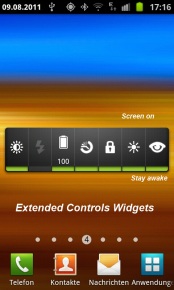 Samsung Galaxy SII  galaktisches Erlebnis - Bedienung II - 6