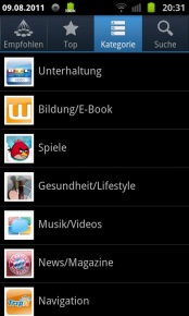 Samsung Galaxy SII  galaktisches Erlebnis - Software III - 3