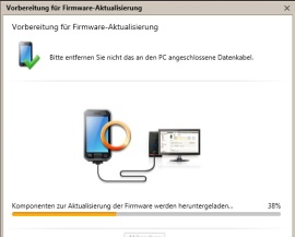 Samsung Galaxy SII  galaktisches Erlebnis - Synchronisierung - 2