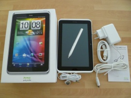 HTC Flyer - Die Rückkehr des Notizbuches - Ausstattung   Zubehör - 1