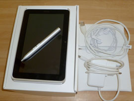 HTC Flyer - Die Rückkehr des Notizbuches - Ausstattung   Zubehör - 2