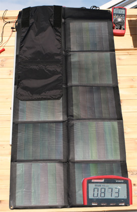 Sunload - Energie Outdoor - Leistung bei Teilverschattung und bedecktem Himmel - 1