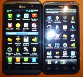 3D-Mania - LG Optimus 3D vs. HTC Evo 3D - Bedienung II - 2