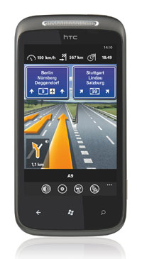 Für Windows Phone 7.5 Smartphones ist ab sofort die Navigationssoftware aus dem Hause NAVIGON erhältlich...