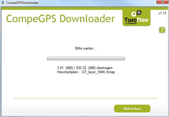 CompeGPS Downloader