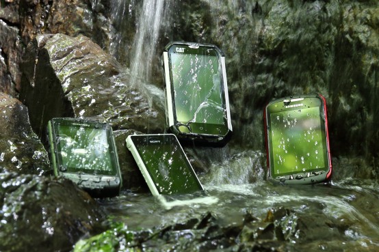 Outdoor Smartphone Wasserfall