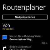 Nokia HERE Drive für Windows Phone Nokia HERE Drive für Windows Phone