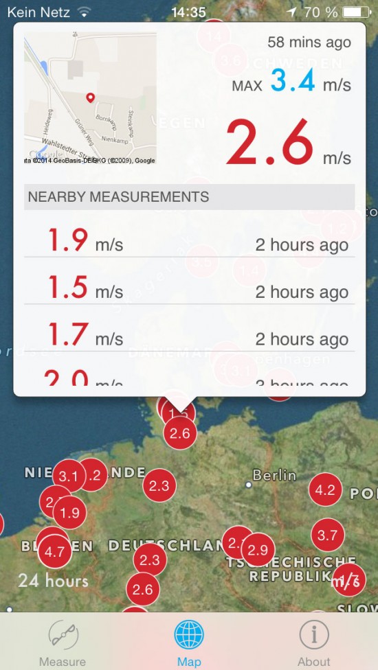 Vaavud Wind Meter Windmesser für das Smartphone › pocketnavigation.de