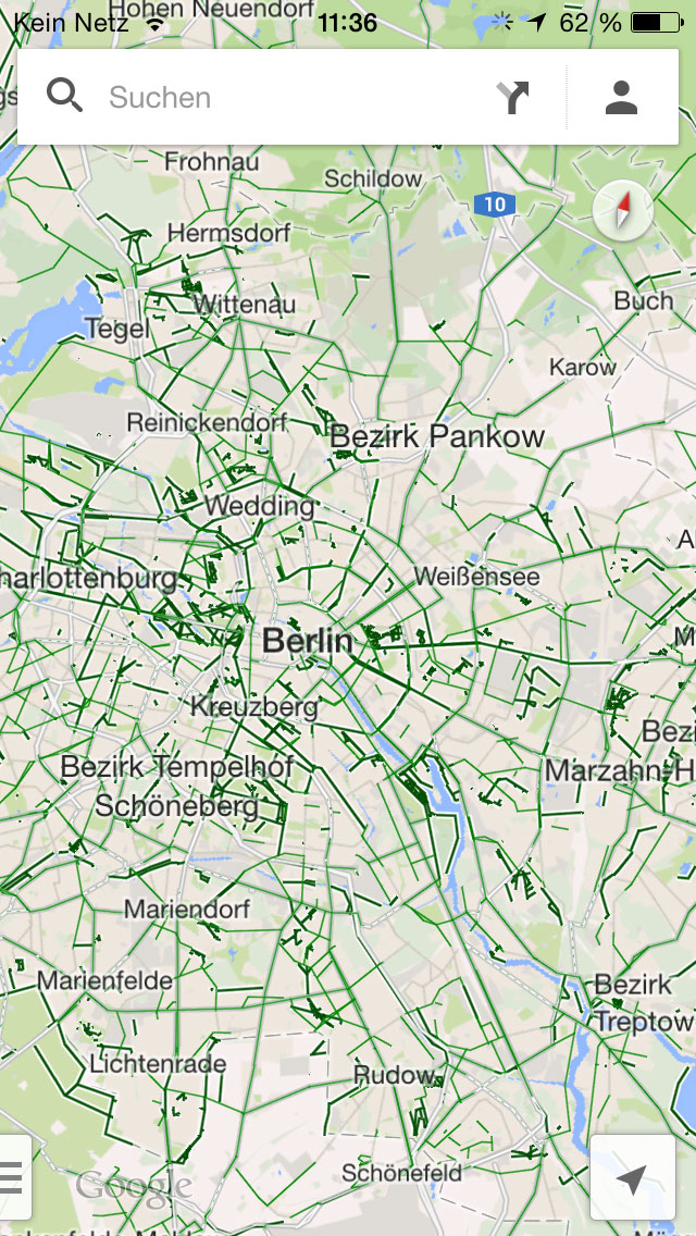 google maps karten offline nutzen