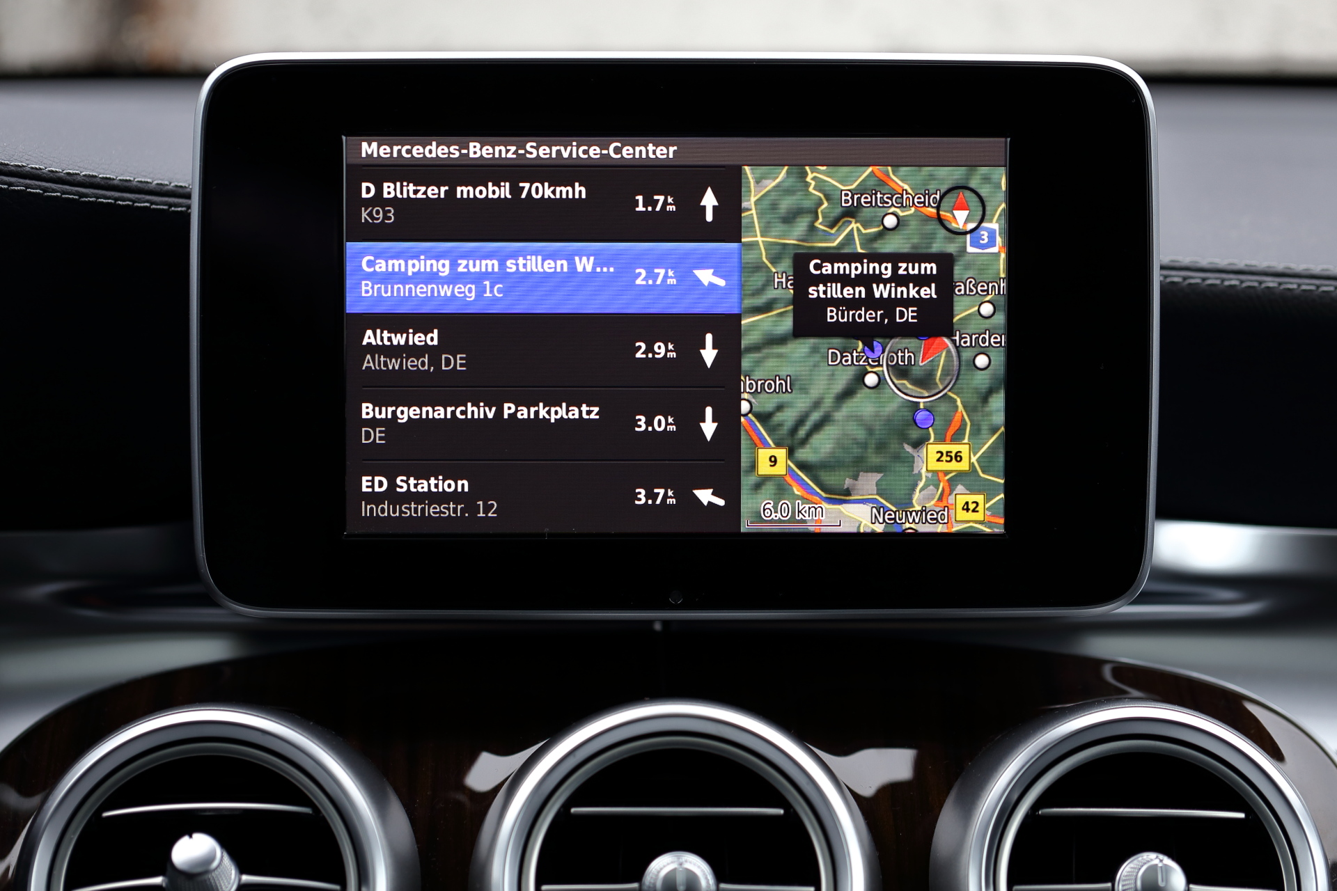 POIs und Blitzer für Garmin Map Pilot (Mercedes