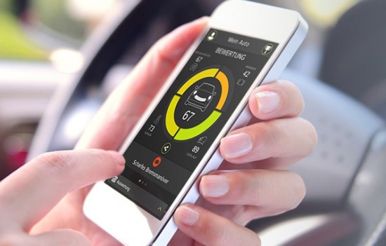 TomTom Curfer App Bedienung im Auto