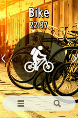 Garmin eTrex Touch 35 Bike Profil
